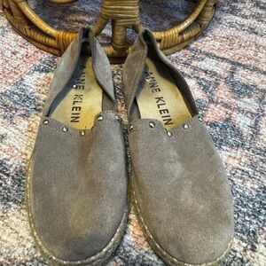 Anne Klein Taupe Espadrilles